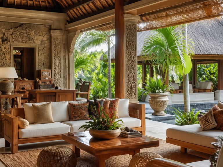 Balinese Resort interior design example