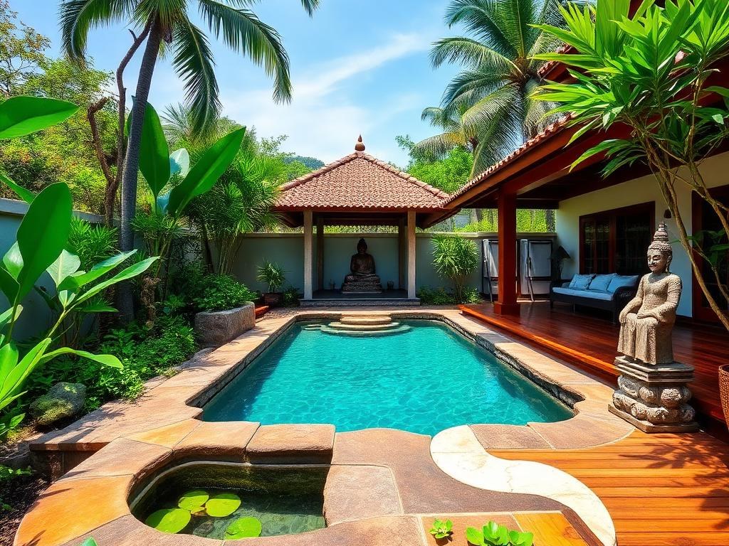 Balinese Pool interior design example