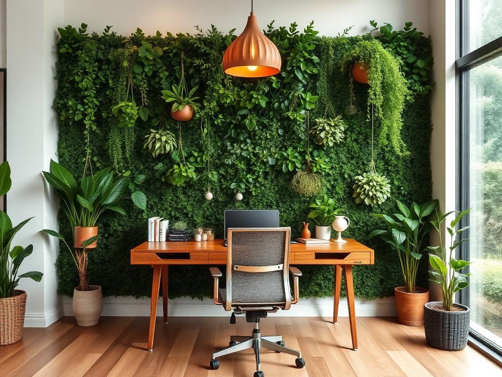 Biophilic Office interior design example