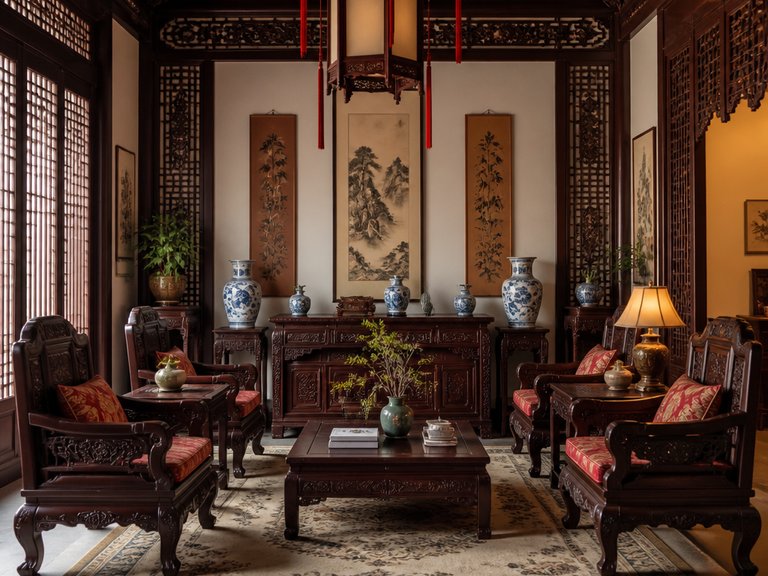 Chinese Classical interior design example