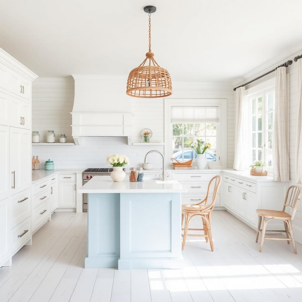 Coastal Kitchen interior design example