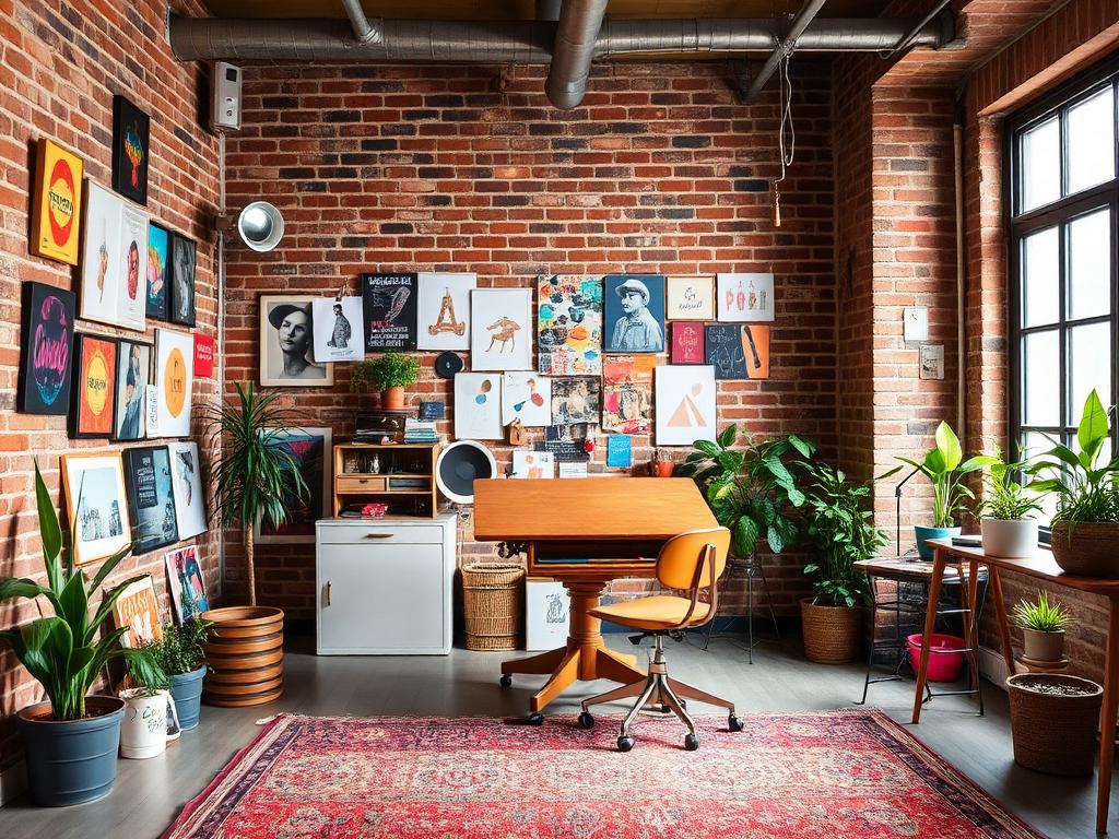 Creative Studio interior design example