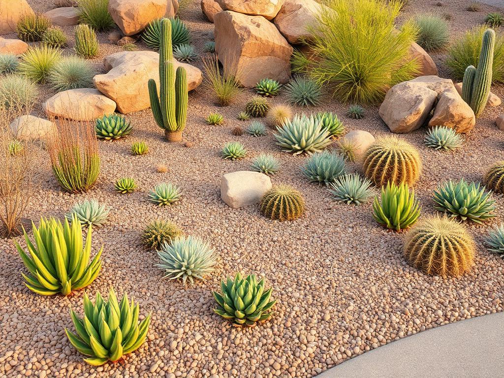 Desert Xeriscape interior design example