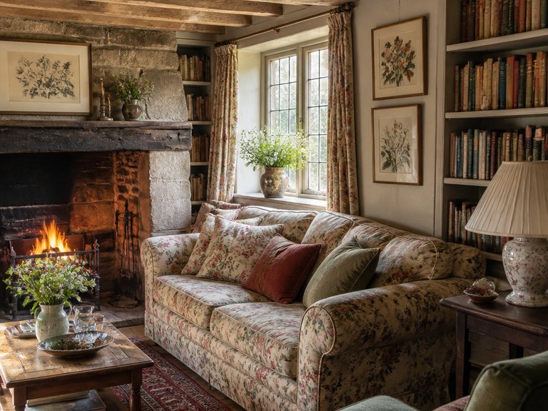 English Cottage interior design example