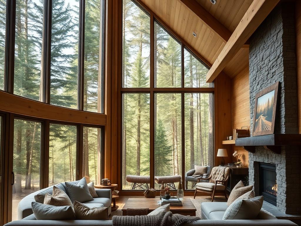 Forest Retreat interior design example