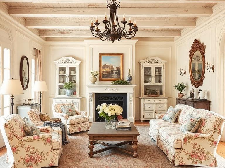 French Country interior design example