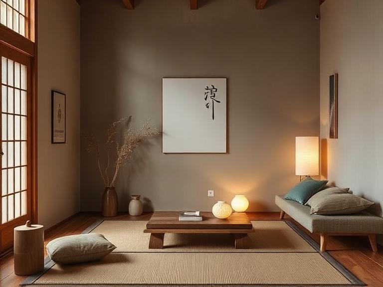 Japandi interior design example