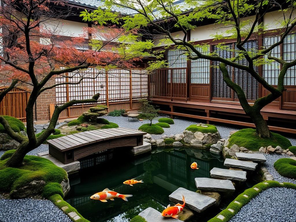 Japanese Backyard interior design example