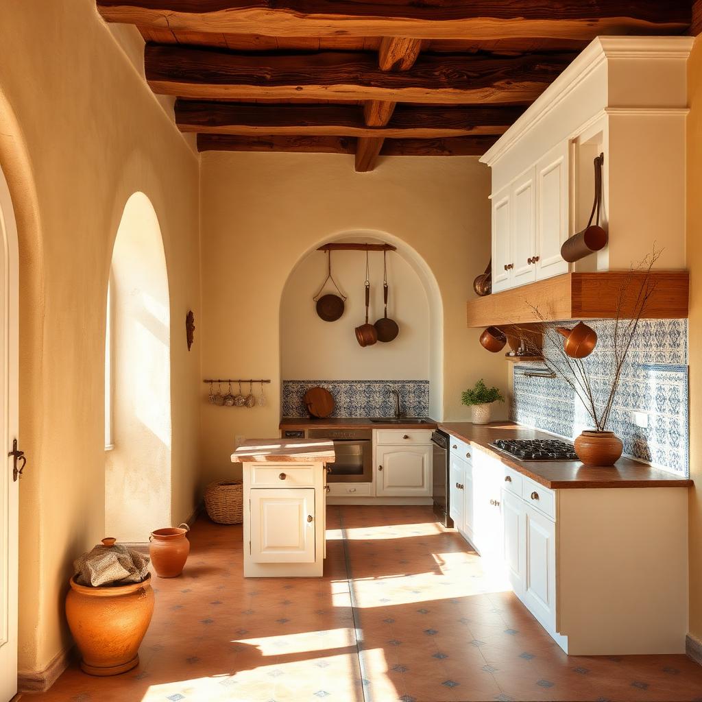 Mediterranean Kitchen interior design example
