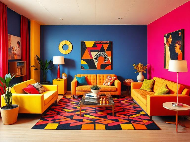 Memphis Pop interior design example