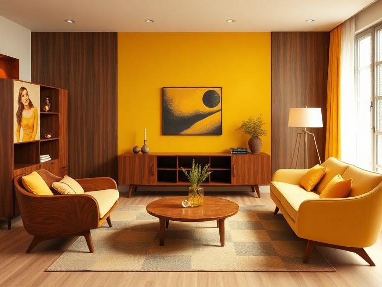 Mid-Century Modern interior design example