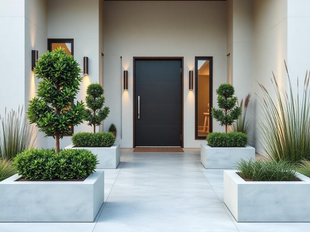 Modern Entrance interior design example