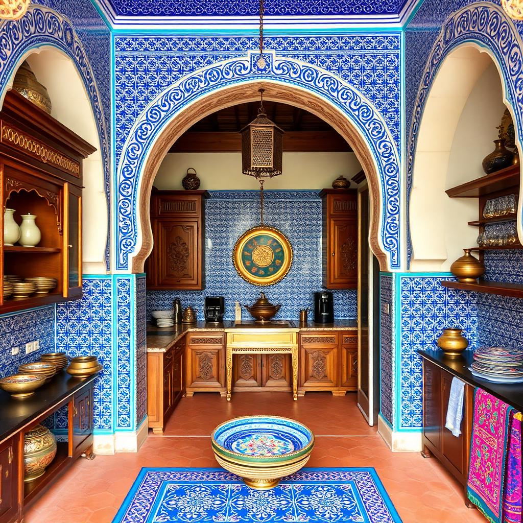 Moroccan Kitchen interior design example