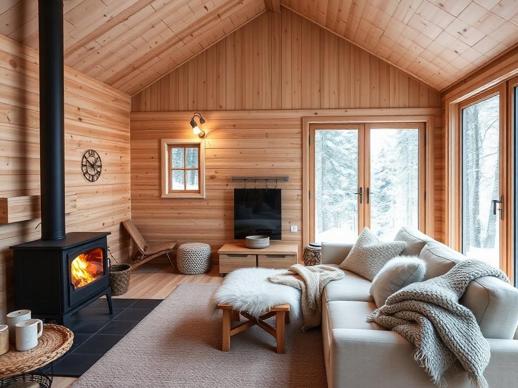 Nordic Cabin interior design example