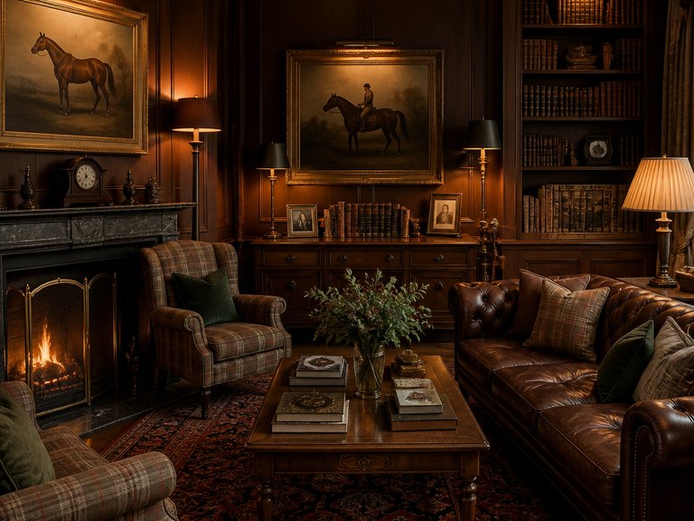 Old Money interior design example