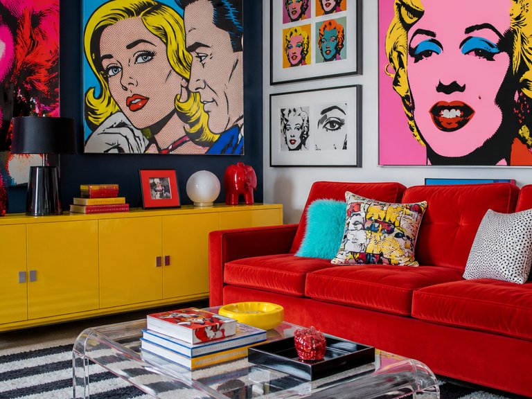 Pop Art Studio interior design example