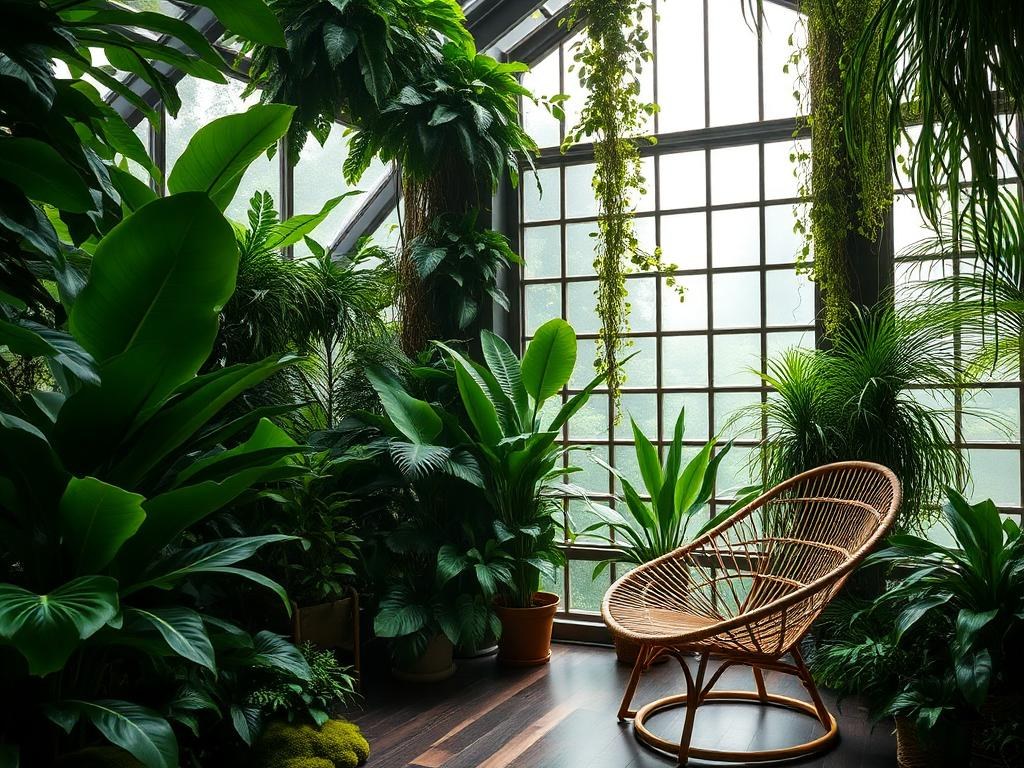 Rainforest Loft interior design example
