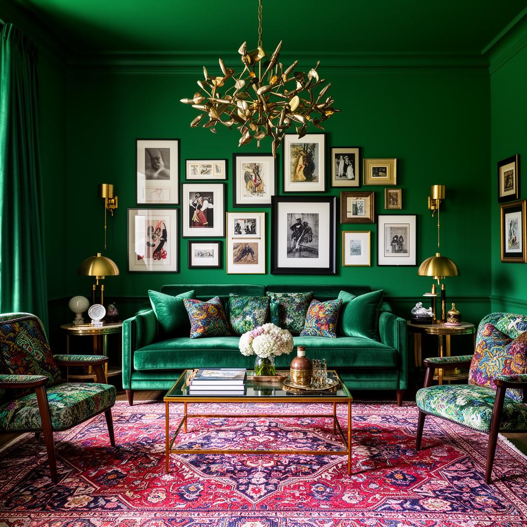 Refined Maximalism interior design example