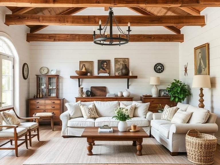 Rustic Farmhouse interior design example