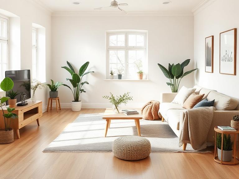 Scandinavian interior design example
