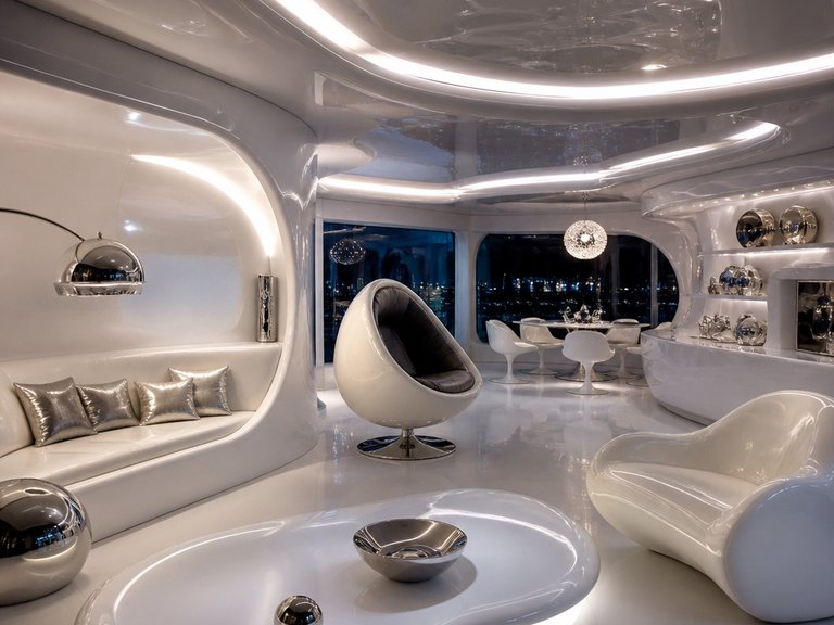 Space Age interior design example