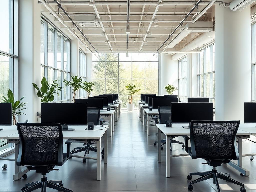 Tech Startup Office interior design example