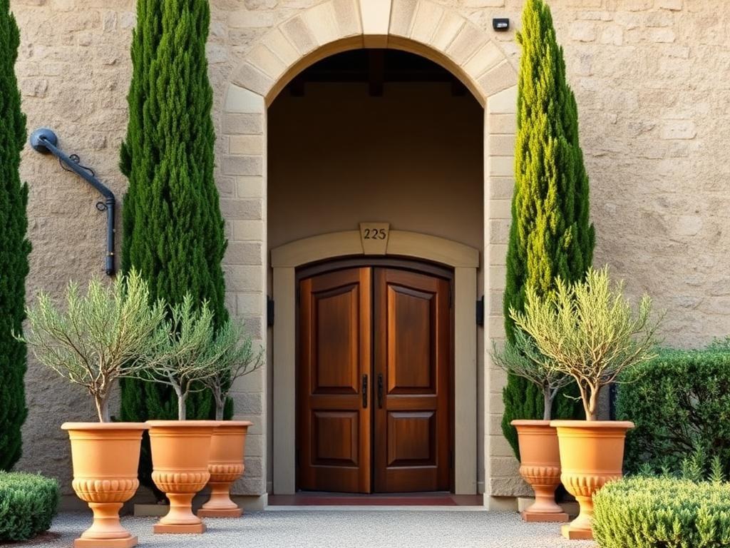 Tuscan Entrance interior design example
