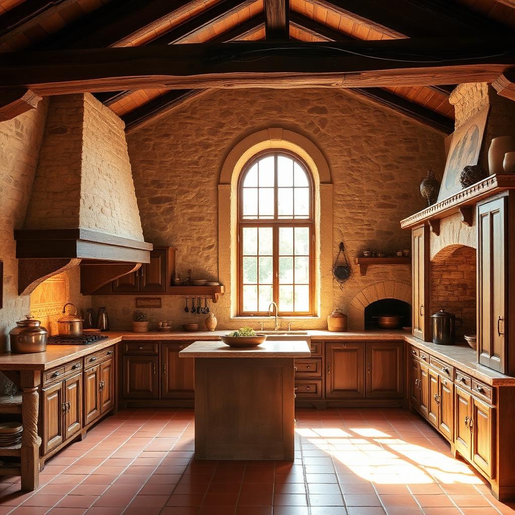 Tuscan Kitchen interior design example