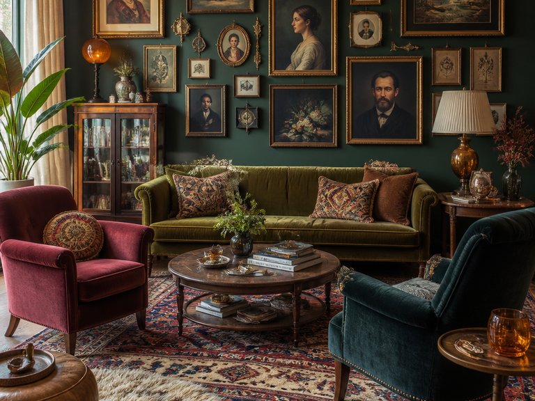 Vintage Eclectic interior design example