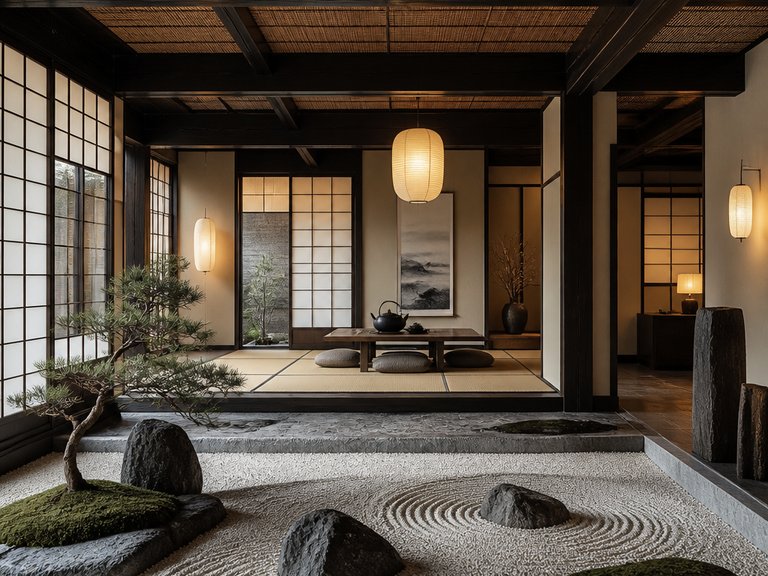 Zen Garden interior design example